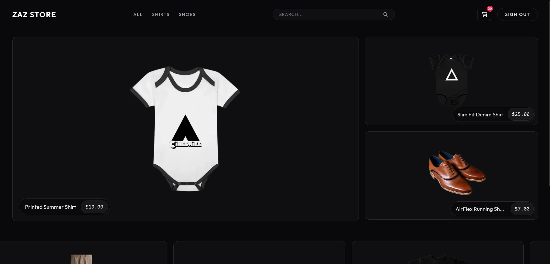 E-Commerce Store screenshot 1